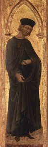El Beato Andrea Gallerani murió en 1251, 1447-65 de Giovanni di Paolo