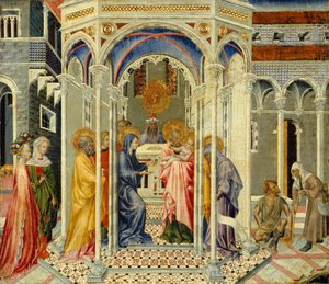La Presentación de Cristo en el Templo de Giovanni di Paolo