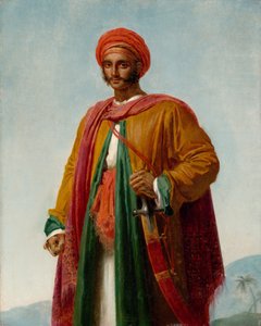 Estudio para retrato de un indio, ca. 1807 de Girodet de Roucy Trioson