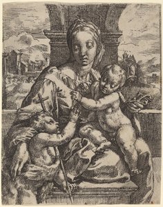Madonna Aldobrandini de Girolamo Imperiale I after Raphael