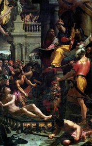 El martirio de San Lorenzo, 1573