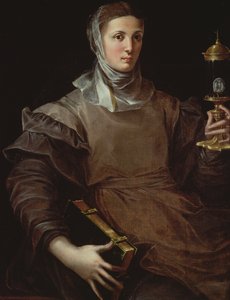 Santa Clara, 1530 de Girolamo Mazzola Bedoli