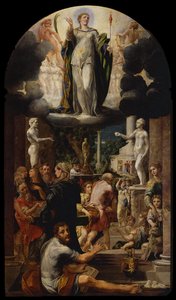 La Inmaculada Concepción de la Virgen, 1539 de Girolamo Mazzola Bedoli