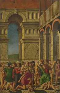La masacre de los inocentes, ca 1510-1520 de Girolamo Mocetto