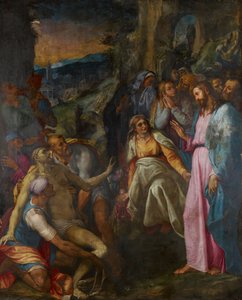 Resurrección de Lázaro de Girolamo Muziano