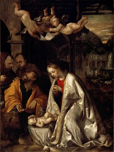 Natividad de Girolamo Romanino