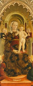 Madonna entronizada (pintura) de Girolamo di Giovanni di Camerino