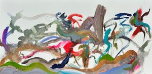Amar la naturaleza (pintura) de Gisela Gaffoglio