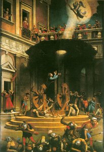 El martirio de Santa Catalina de Alejandría, 1530-1540