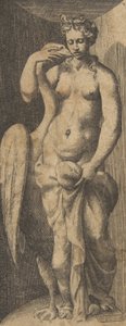Leda y el cisne, ca. 1531-76