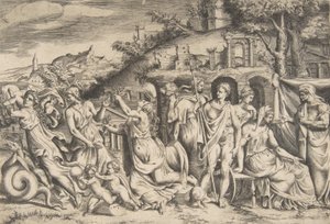 La historia de Jasón y Medea de Giulio Bonasone