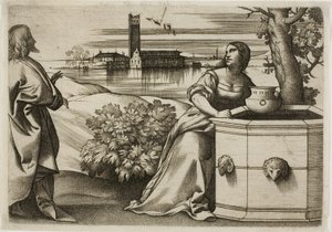 Cristo y la mujer samaritana