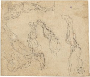 Cabeza de un niño (verso) de Giulio Campagnola