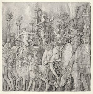 Los Triunfos de César: Los Elefantes