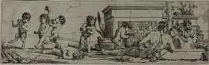 Bacanal de Giulio Carpioni