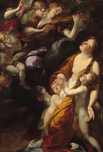 El éxtasis de la Magdalena, 1616-1620 de Giulio Cesare Procaccini