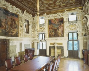Sala de las Cuatro Estaciones de Giulio Mazzoni