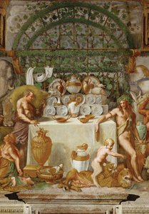 Bacchanalia (fresco) de Giulio Romano