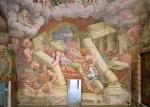 Cámara de los Gigantes de Giulio Romano