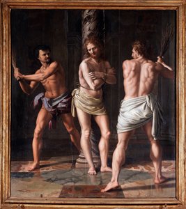 La flagelación de Cristo de Giulio Romano