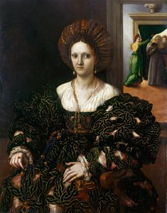 Margarita Paleólogo (1510-66) de Giulio Romano
