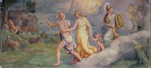 El Juicio de Paris de Giulio Romano