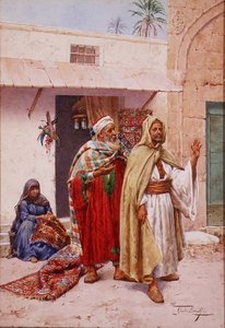El vendedor de alfombras de Giulio Rosati
