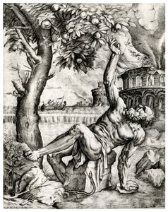 Tántalo, siglo XVI, 1937 de Giulio Sanuto
