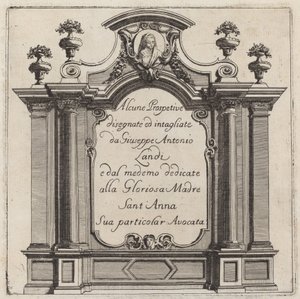 Algunas Perspectivas de Giuseppe Antonio Landi