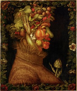 Verano, alegoría ... de Giuseppe Arcimboldo