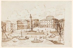 Puerto de Ajaccio, Córcega de Giuseppe Barberi
