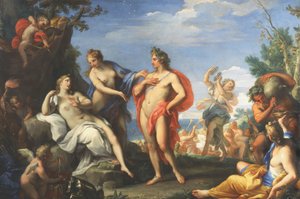 Baco y Ariadna de Giuseppe Bartolomeo Chiari