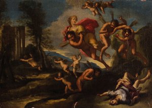 Bóreas raptando a Orithyia