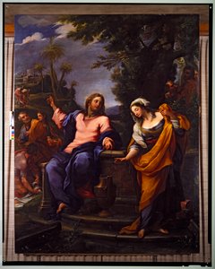 Cristo y la mujer de Samaria (cuadro) de Giuseppe Bartolomeo Chiari