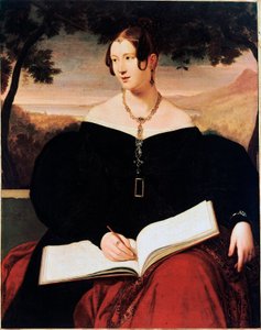 Retrato de la condesa Rucellai de Giuseppe Bezzuoli