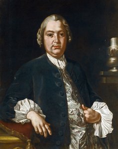 Retrato del compositor Niccolò Jommelli (1714-1774) de Giuseppe Bonito