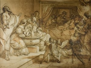 Nacimiento de la Virgen de Giuseppe Cades