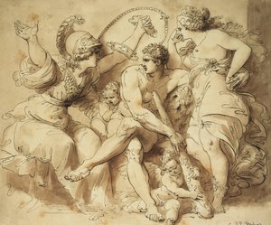 Hércules en la Encrucijada de Giuseppe Cades