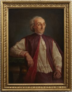 Retrato de un clérigo de Giuseppe Cades