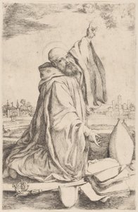 Un obispo santo de la orden benedictina de Giuseppe Caletti