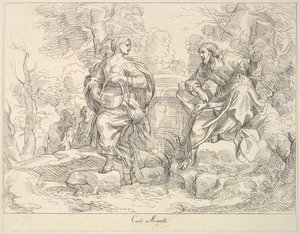 Cristo apareciendo a María Magdalena, 1740-1802 de Giuseppe Canale