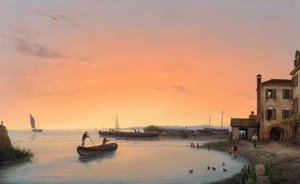 Chioggia antes del amanecer