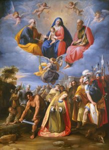 Martirio de Santa Margarita de Giuseppe Cesari