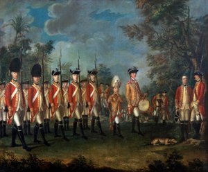 Lord George Lennox, Coronel del 25º Regimiento de Infantería, c.1771 de Giuseppe Chiesa