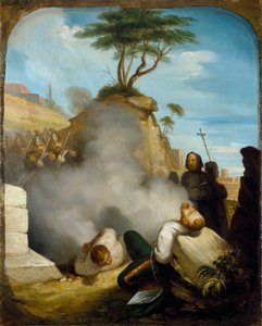 Risorgimento: Fusilamientos de los Hermanos Bandiera (Attilio y Emilio) el 25 de julio de Giuseppe Costa
