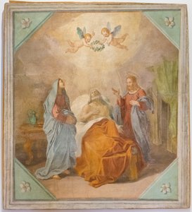 Muerte de San José de Giuseppe Craffonara