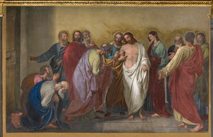 Presbiterio, Incredulidad de Santo Tomás 1832 de Giuseppe Diotti