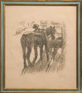 El herrero (litografía) de Giuseppe Graziosi