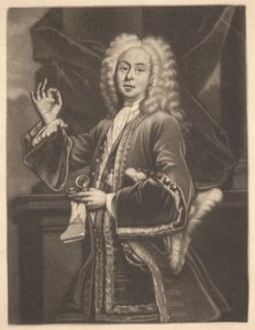 Colley Cibber, hacia 1700-1725 (grabado) de Giuseppe Grisoni