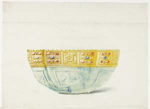 Cuenco enjoyado en el Tesoro de San Marcos, Venecia de Giuseppe Grisoni